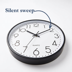 Silent Quartz Wall Clock