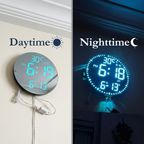 Wifi Digital Wall Clocks - Intelligent Wifi App Control