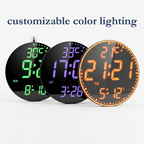 Wifi Digital Wall Clocks - Intelligent Wifi App Control