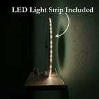 Luminous Clock For Living Room Wall Scandinavian Design Silent