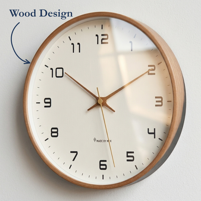 Modern Scandinavian Wall Clock For living Room