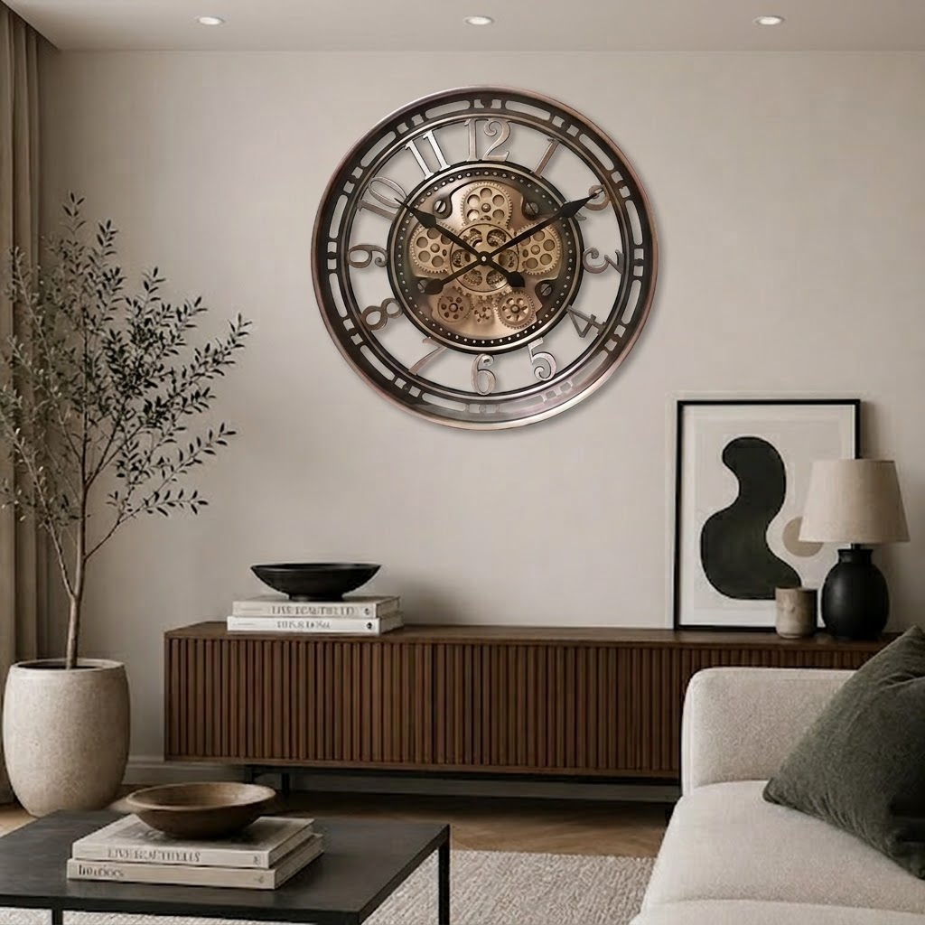 Large classic-style European Wall Clock