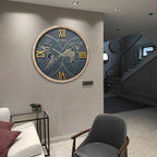 Vintage Large Wall Clock - Nordic Aesthetism