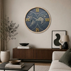 Vintage Large Wall Clock - Nordic Aesthetism