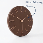 Modern Style Wall Clock Round Silent