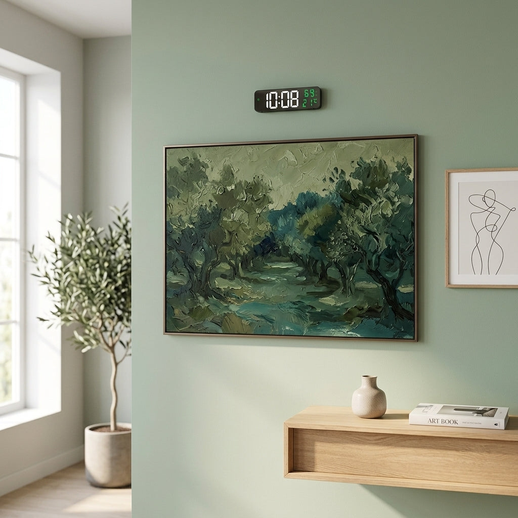 Large Digital Wall Clock - Oclo H5.2z