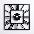 Silent Wall Clock with Roman Numerals
