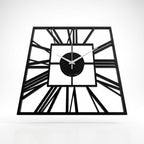 Silent Wall Clock with Roman Numerals
