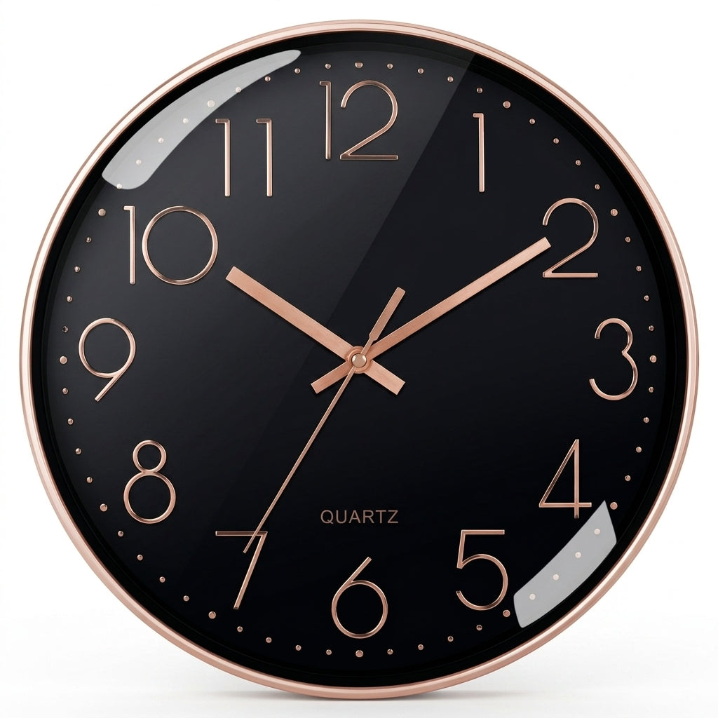 Silent Quartz Wall Clock