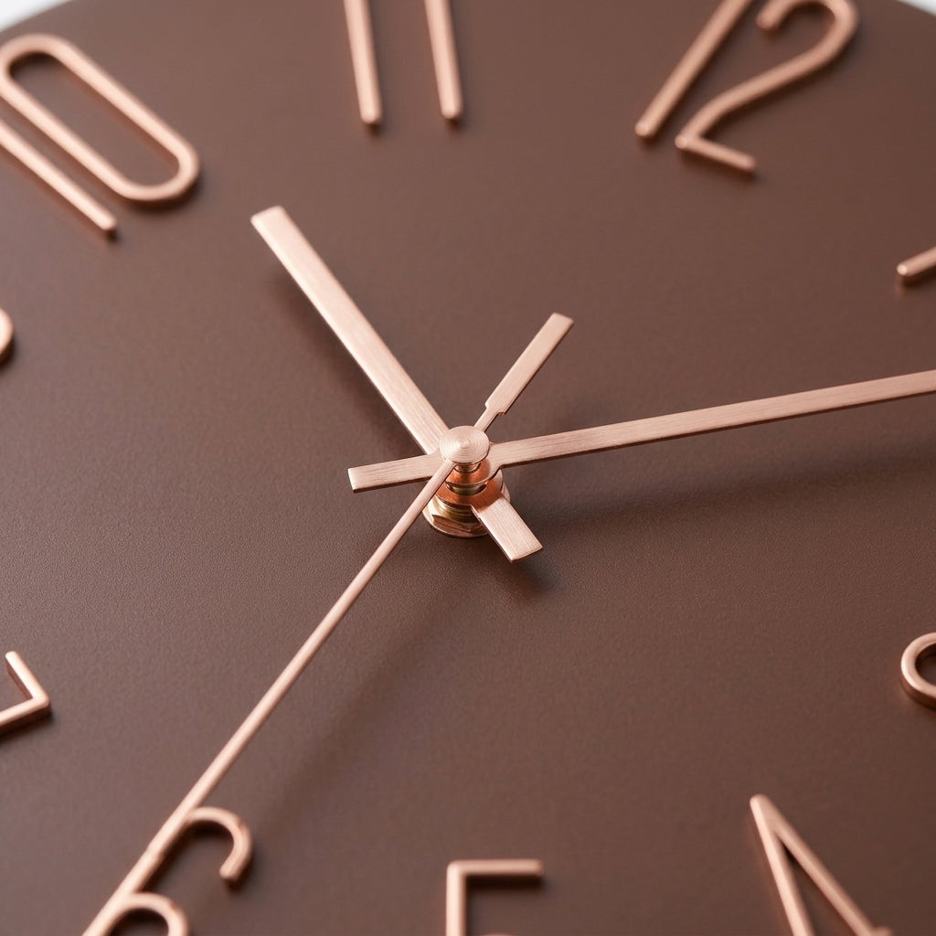 Modern Style Wall Clock Round Silent