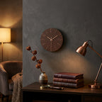 Modern Round 3D Number Wall Clock