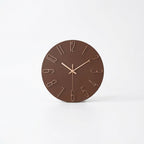 Modern Round 3D Number Wall Clock