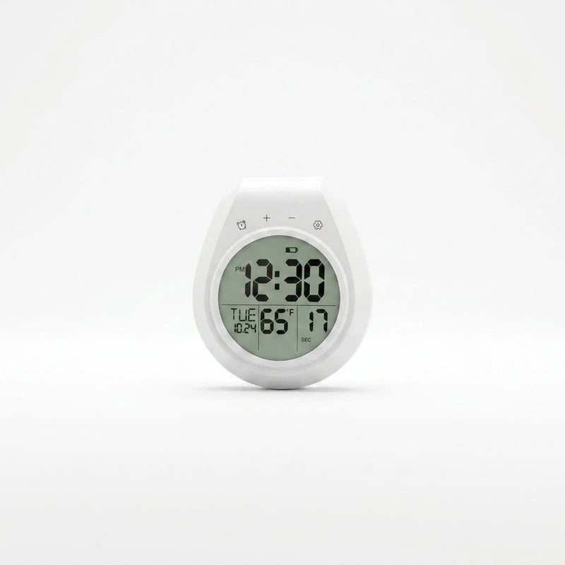 Clock Wall Kitchen Digital Anti Fog Waterproof