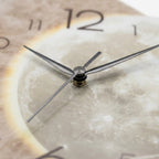 Modern Clock For Living Room Wall Moon Design Silent