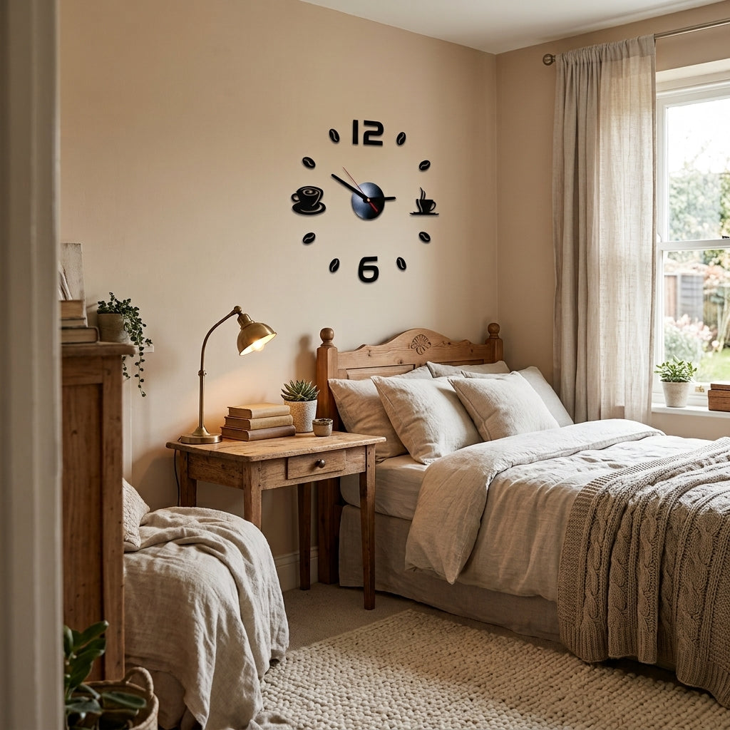 Modern DIY Acrylic Wall Clock Sticker