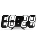 Modern 3D LED Digital Wall Clock – Adjustable Night Glow & Dimmer