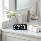 Digital Alarm Clock with Mood Light – USB Powered