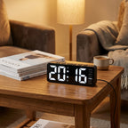 Digital Alarm Clock with Mood Light – USB Powered