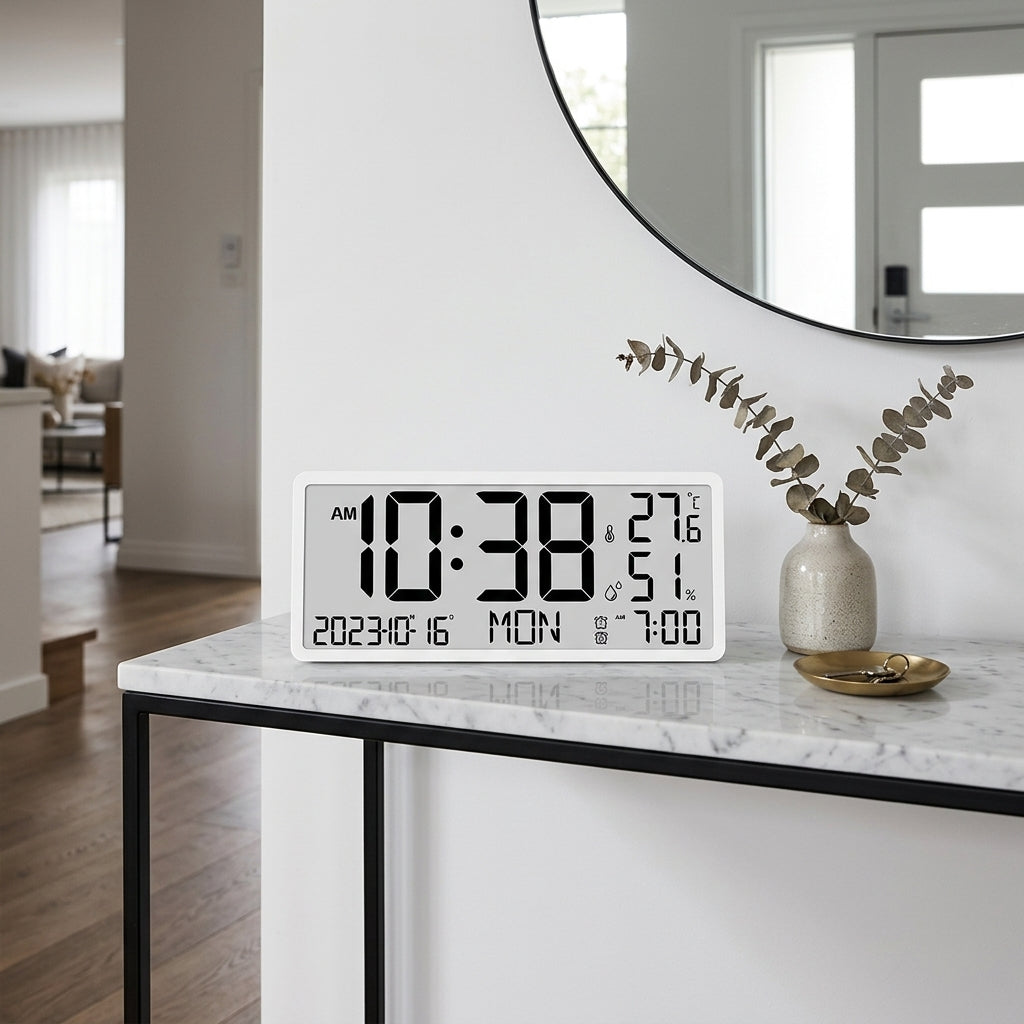 Modern Digital Wall Clock- H1