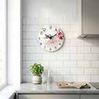 Bird Design Wall Clock For Living Room, Silent Quartz