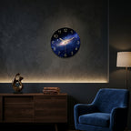 Starry Sky Wall Clock – Modern Wall Clock, Silent Quartz