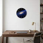 Starry Sky Wall Clock – Modern Wall Clock, Silent Quartz