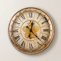 American Vintage Gear Metal Wall Clock - Antique