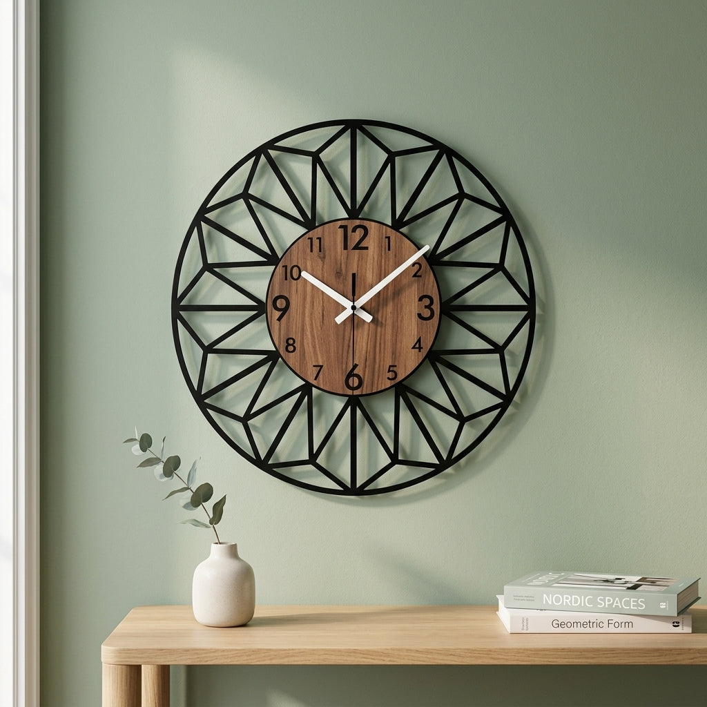 Modern Minimalist Atmospheric Acrylic Wall Clock