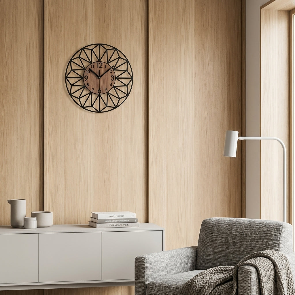 Modern Minimalist Atmospheric Acrylic Wall Clock