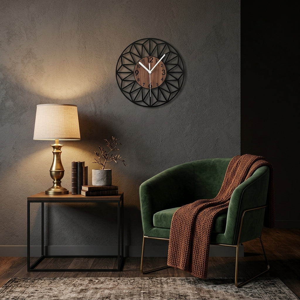 Modern Minimalist Atmospheric Acrylic Wall Clock
