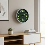 Luminous Silent Wall Clock – 20cm