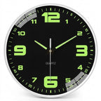 Luminous Silent Wall Clock – 20cm