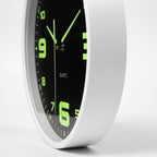 Luminous Silent Wall Clock – 20cm