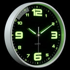 Luminous Silent Wall Clock – 20cm