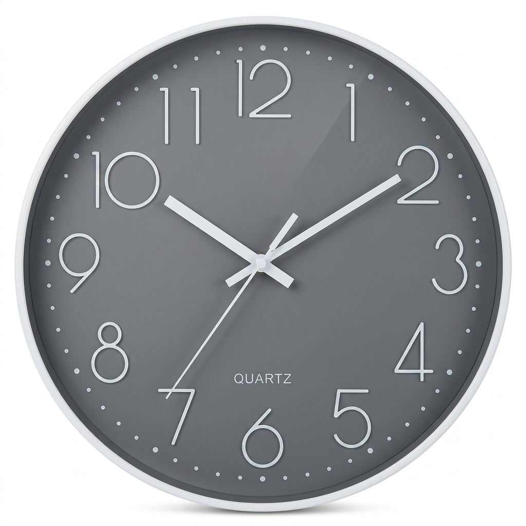 Silent Quartz Wall Clock