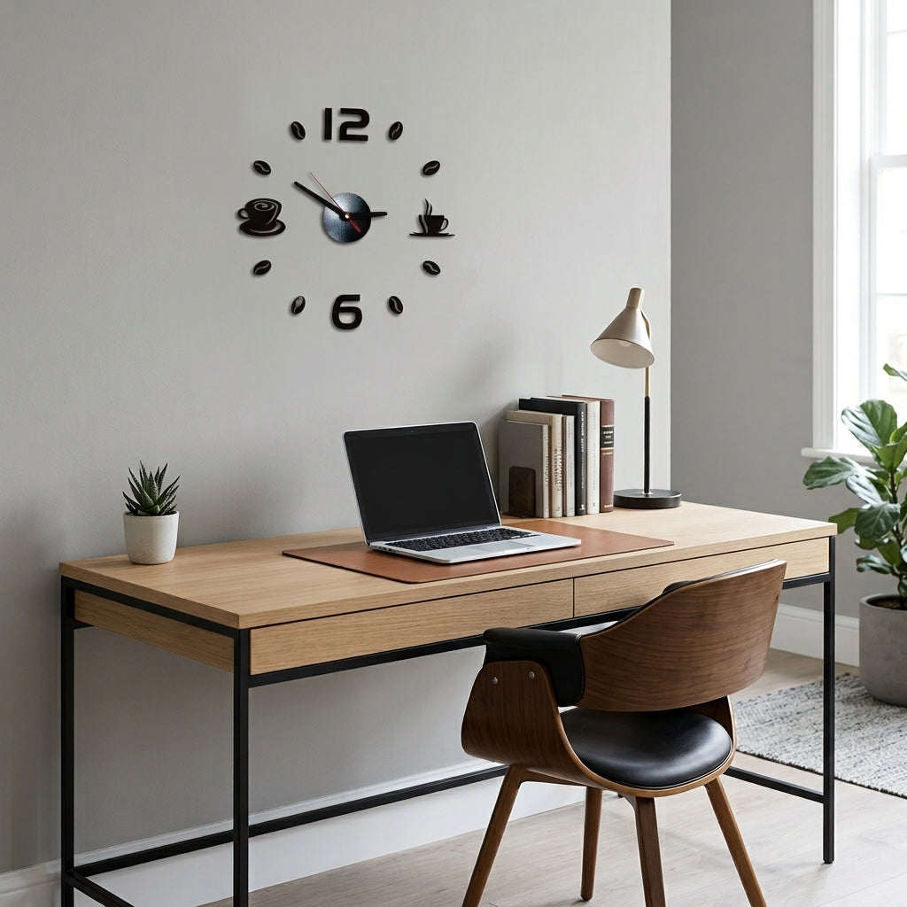 Modern DIY Acrylic Wall Clock Sticker