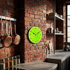 Lime Fruit Brief Quartz Wall Clock