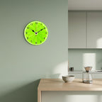 Lime Fruit Brief Quartz Wall Clock