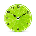 Lime Fruit Brief Quartz Wall Clock