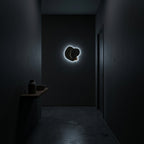 Luminous Clock For Living Room Wall Scandinavian Design Silent