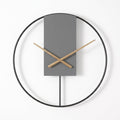 Modern Round Simple Silent Wall Clock