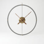 Large Wall Clock - Modern Metal