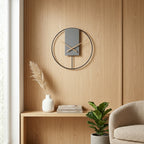 Modern Round Simple Silent Wall Clock