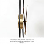 Large Wall Clock - Modern Metal