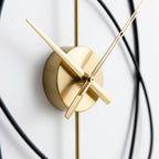 Large Iron Wall Clocks Metal - Modern Design Art