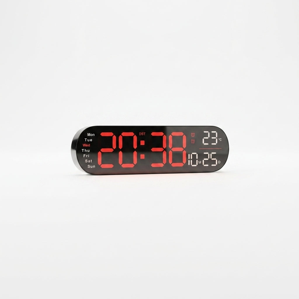 Large Digital Wall Clock - Oclo H3