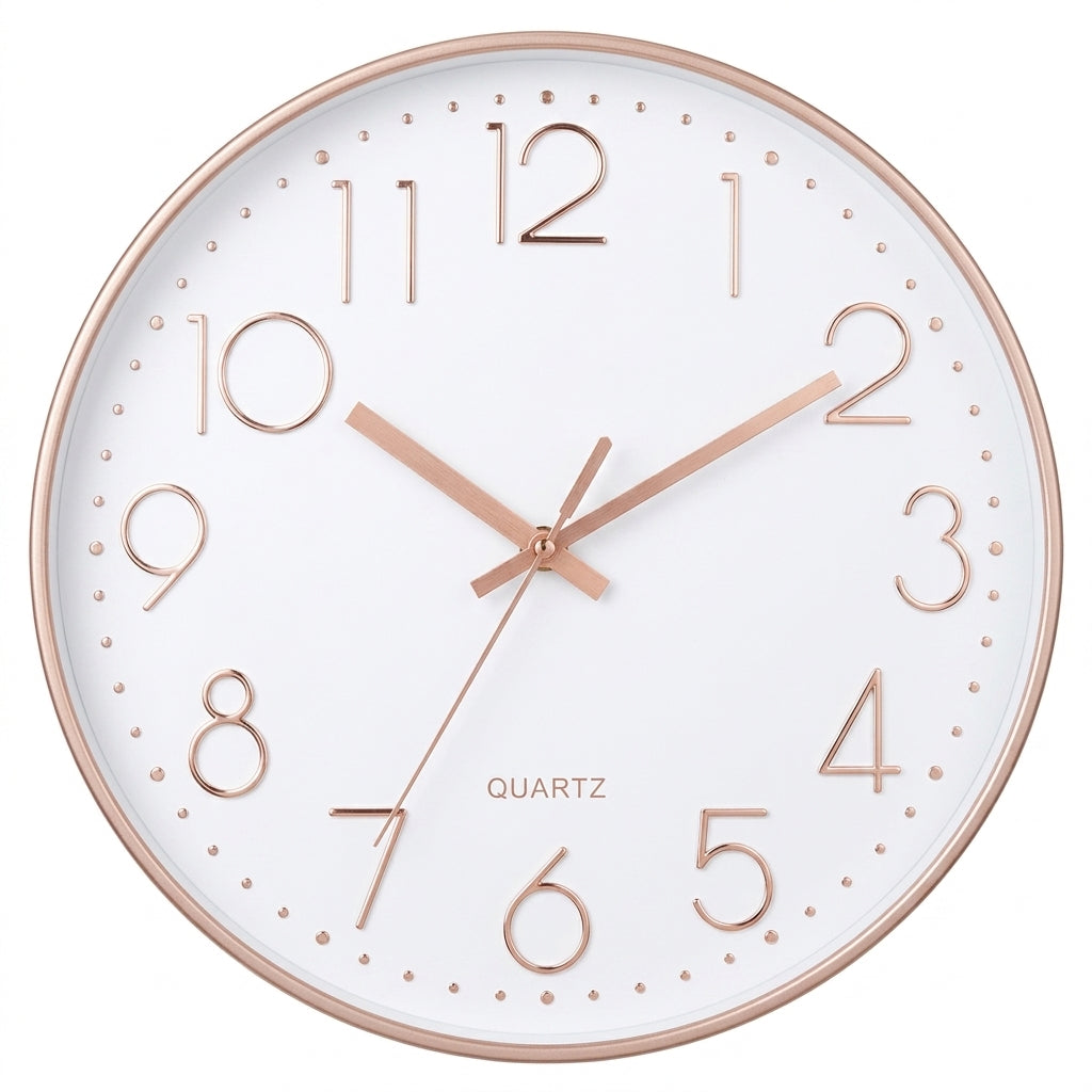 Silent Quartz Wall Clock