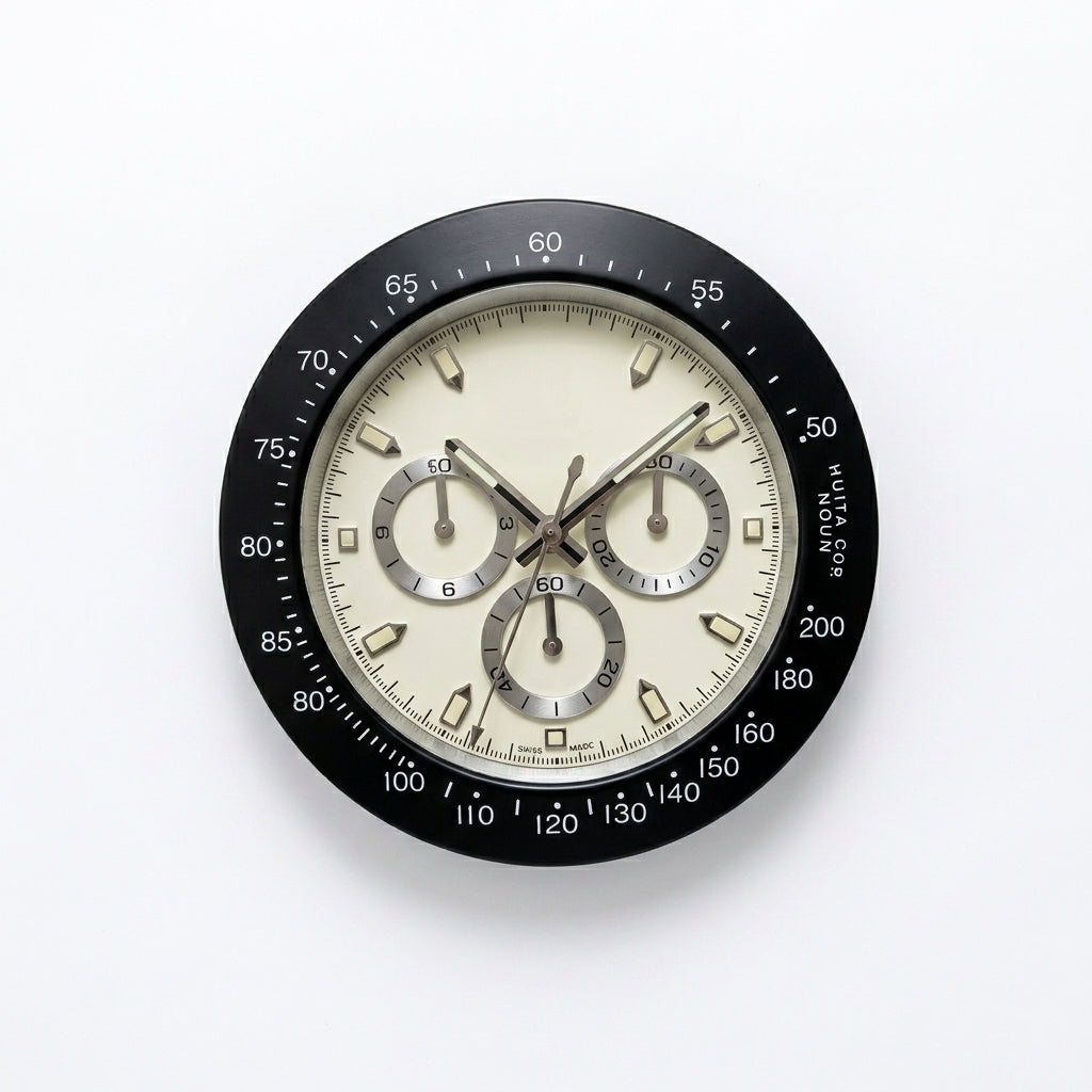 Luxury Metal Watch Wall Clock - Watch imitation