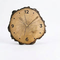 Modern Imitation Wood Annual Ring Wall Clock