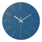 Wall Clock Modern Round Silent
